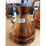 2 GALLON COPPER WHISKY MEASURING JUG