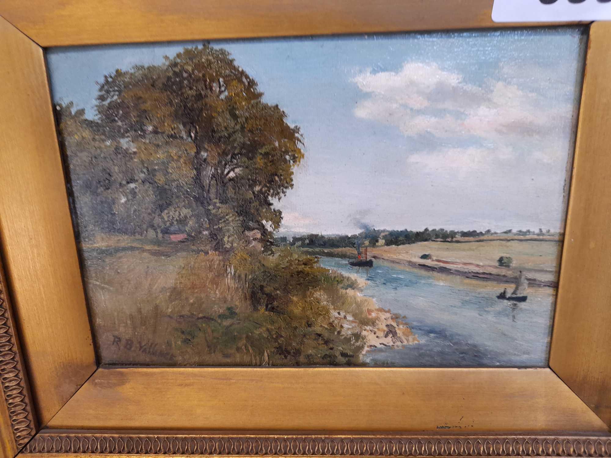 OIL PAINTING R B VALLANCE (FRAME AF) - Image 6 of 20