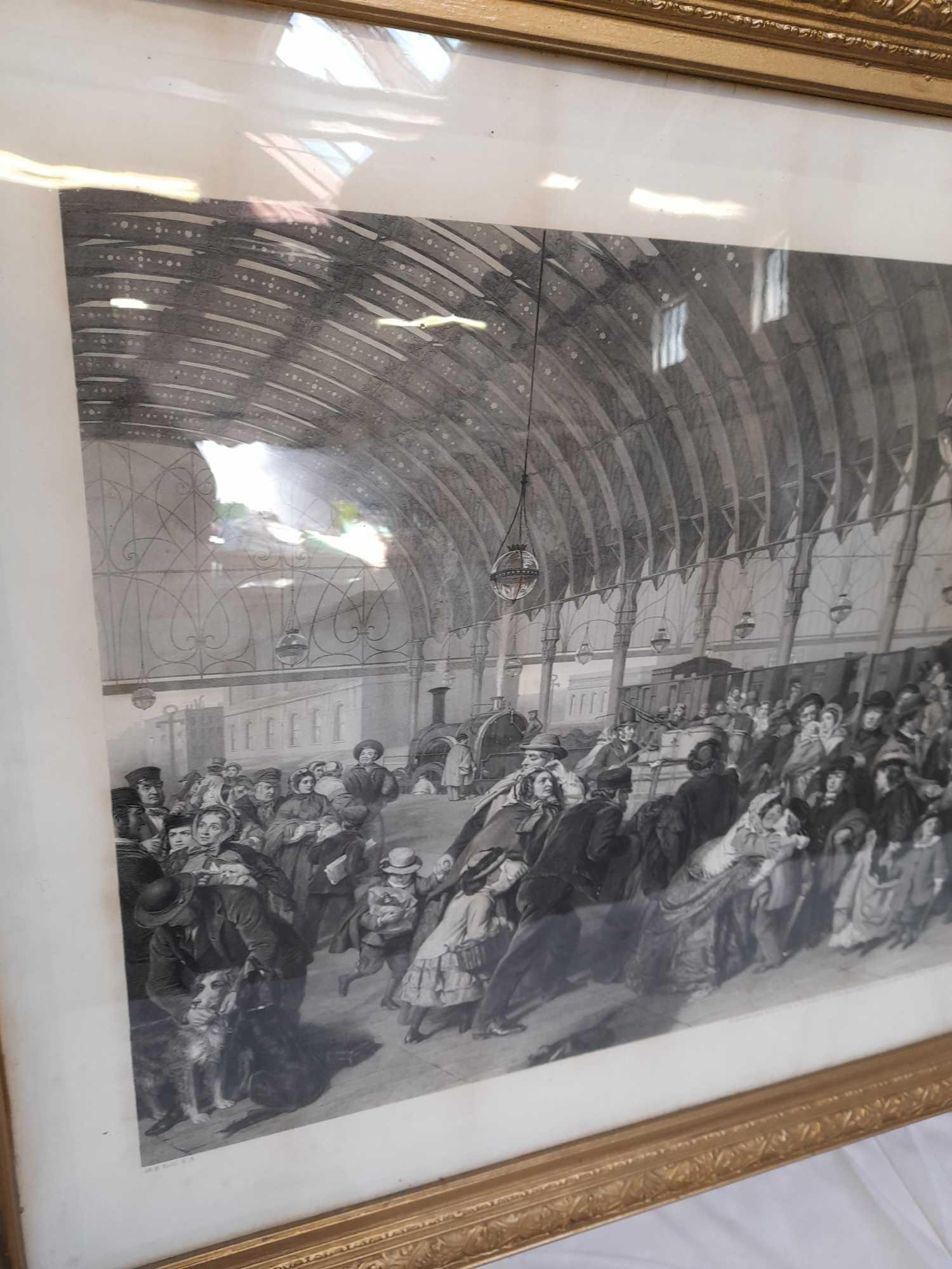 LARGE PRINT- THE RAILWAY STATION - Image 13 of 24