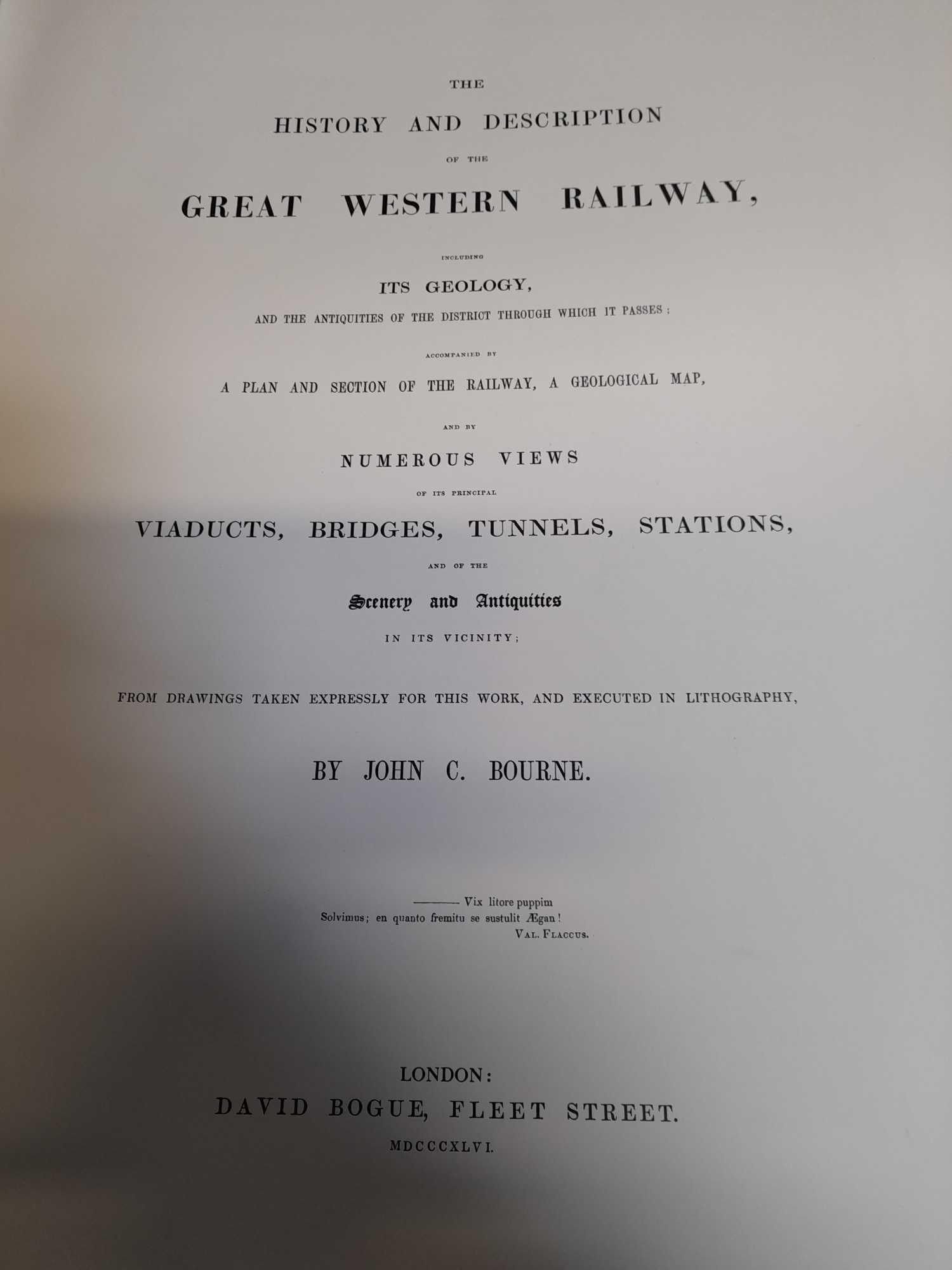 BOURNES GREAT WESTERN RAILWAY BOOK COPY 1 OF 500 - Image 11 of 27