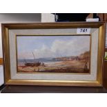 OIL PAINTING SEASCAPE UNSIGNED