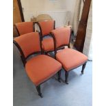 4 DINING ROOM CHAIRS