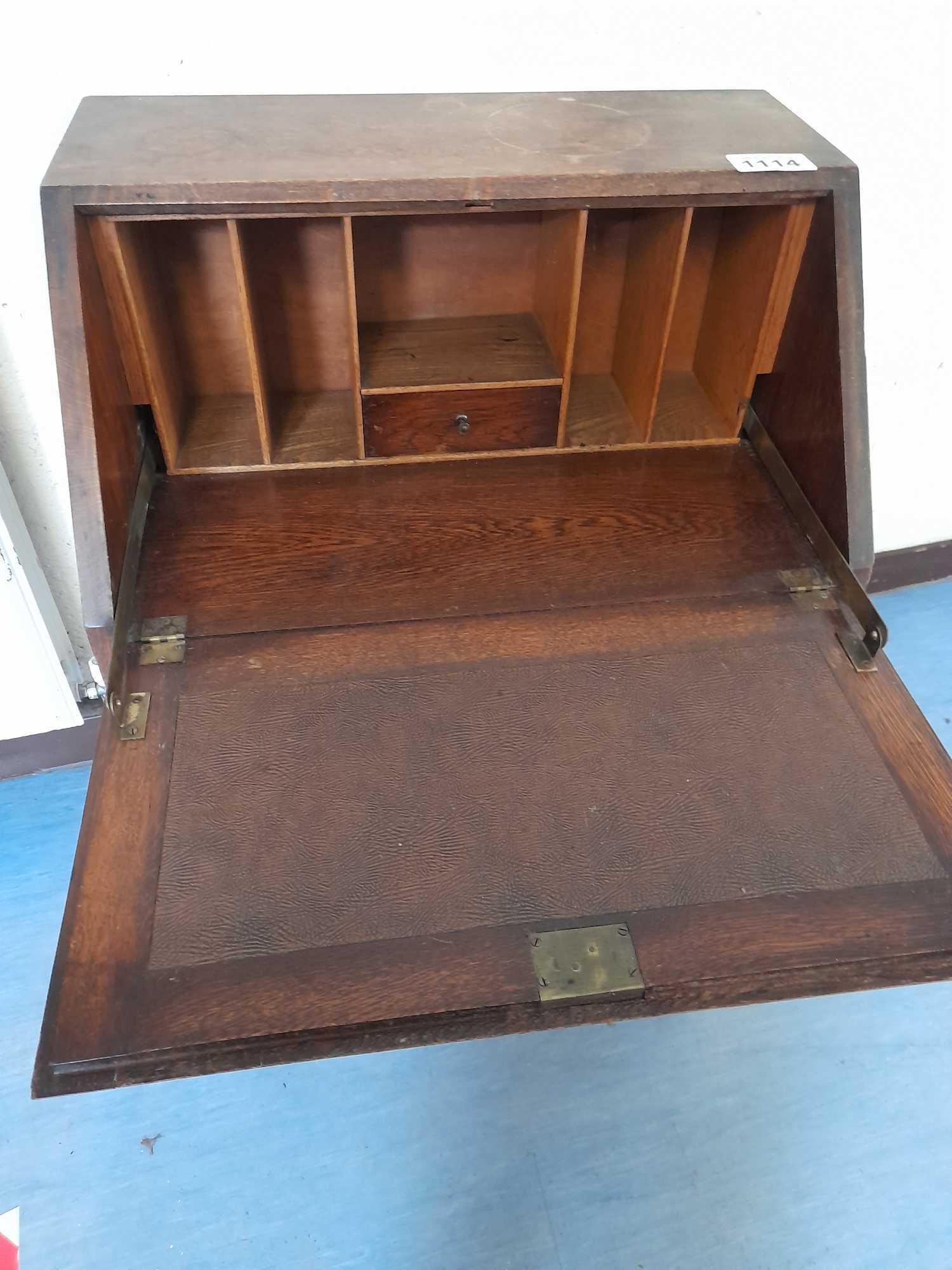 BARLEY TWIST LEGGED BUREAU- LOCKED (AF) - Image 7 of 9