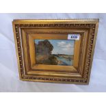 OIL PAINTING R B VALLANCE (FRAME AF)