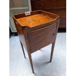 MAHOGANY WASH STAND (AF)