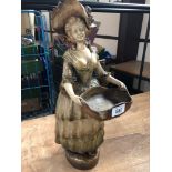 REPRODUCTION LADY FIGURE SIGNED