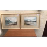 2 W C PAINTINGS BY G TREVORY