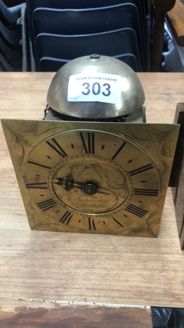 J FIELD DUNSTABLE LANTERN CLOCK & BRACKET - Image 6 of 29