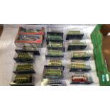 18 BOXED MODEL BUSES ASSORTED