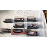 8 BOXED MODEL BUSES STAGECOACH