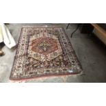 RUG SIZE APPROX 182 X 133CMS(AF)