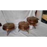 ARTS & CRAFTS COPPER PANS