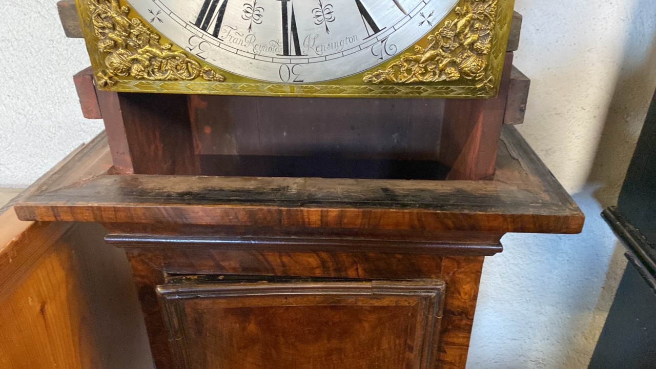 WALNUT FRAN REYNOLDS KENSINGTON LONG CASE CLOCK (AF) - Image 65 of 83