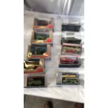10 BOXED MODEL BUSES ASSORTED