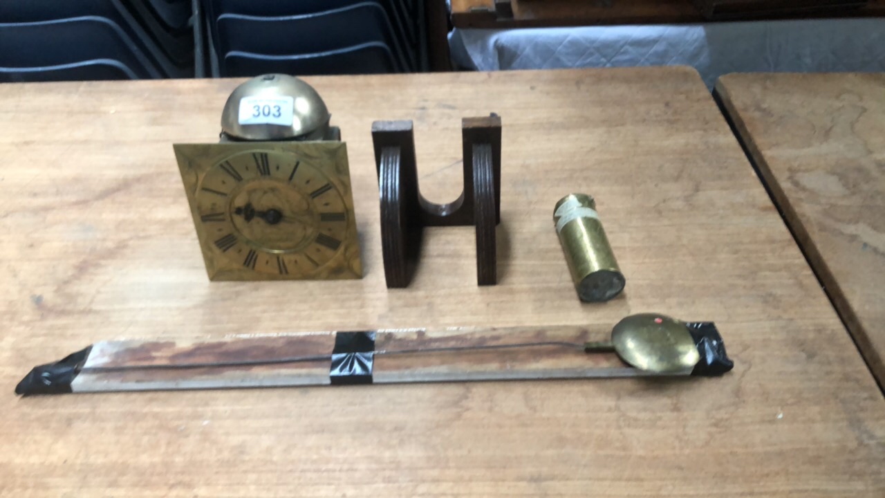 J FIELD DUNSTABLE LANTERN CLOCK & BRACKET - Image 2 of 29