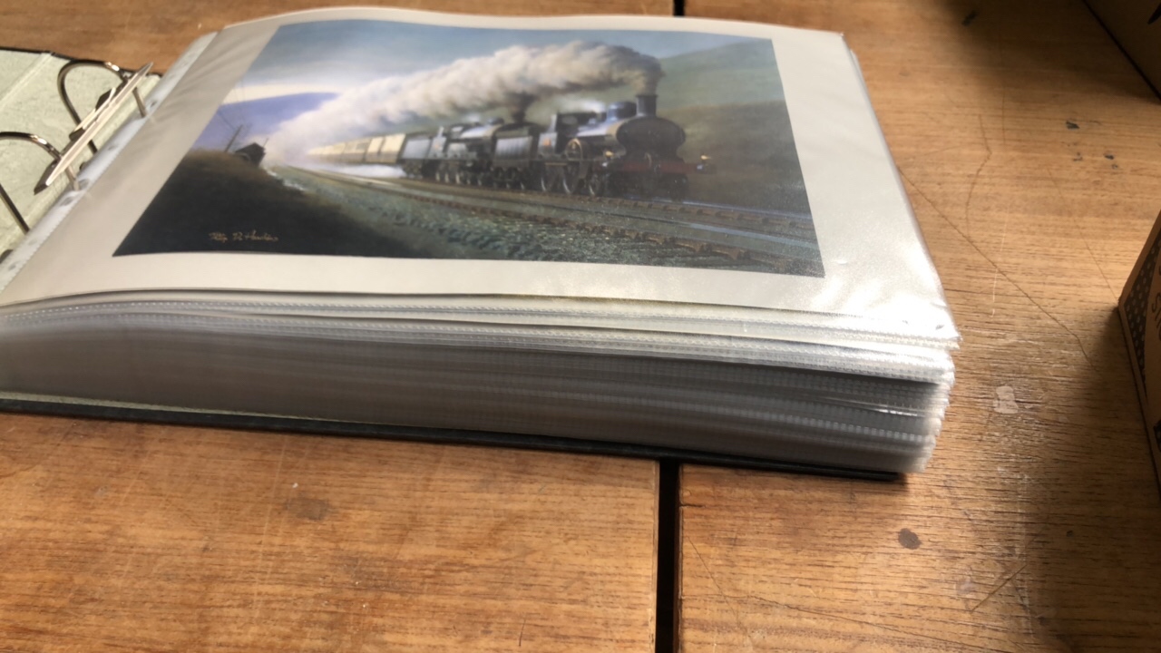 FOLDER APPROX 108 TRAIN PRINTS - Image 18 of 18