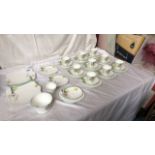 35 PCE HEATHCOTE CHINA PART TEA SET (AF)