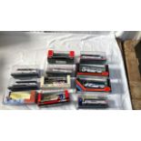 11 BOXED MODEL BUSES NATIONAL EXPRESS