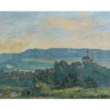 KOCH, JULIUS (1882-1952) "Schloss Hornegg"Öl auf Leinwand, sig. und dat. 1922, HxB: 6
