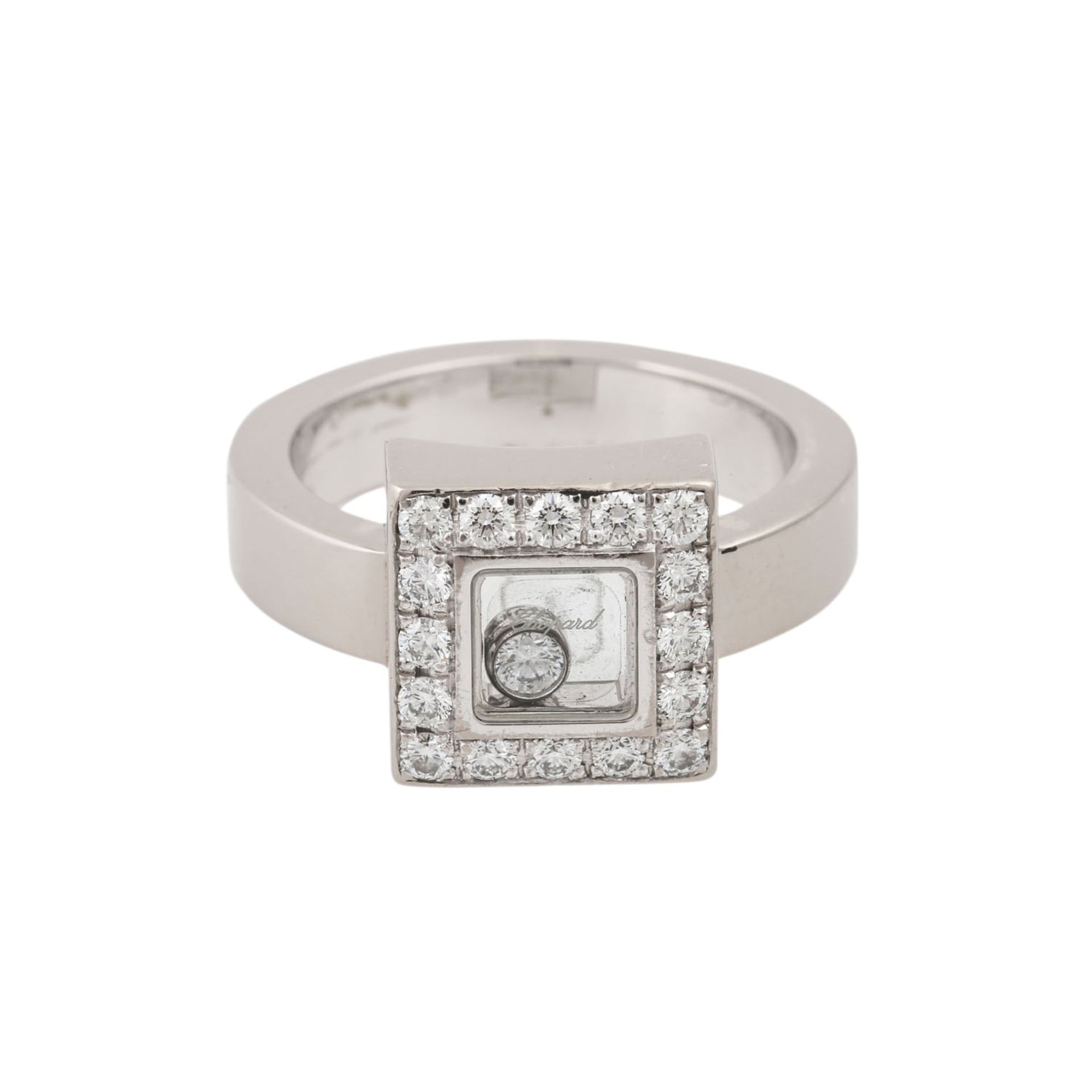 CHOPARD Ring "Happy Diamonds",Brillanten zus. ca. 0,20 ct, sehr gute Farbe u. Reinheit - Image 2 of 4