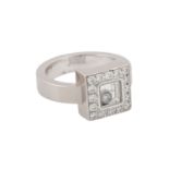 CHOPARD Ring "Happy Diamonds",Brillanten zus. ca. 0,20 ct, sehr gute Farbe u. Reinheit
