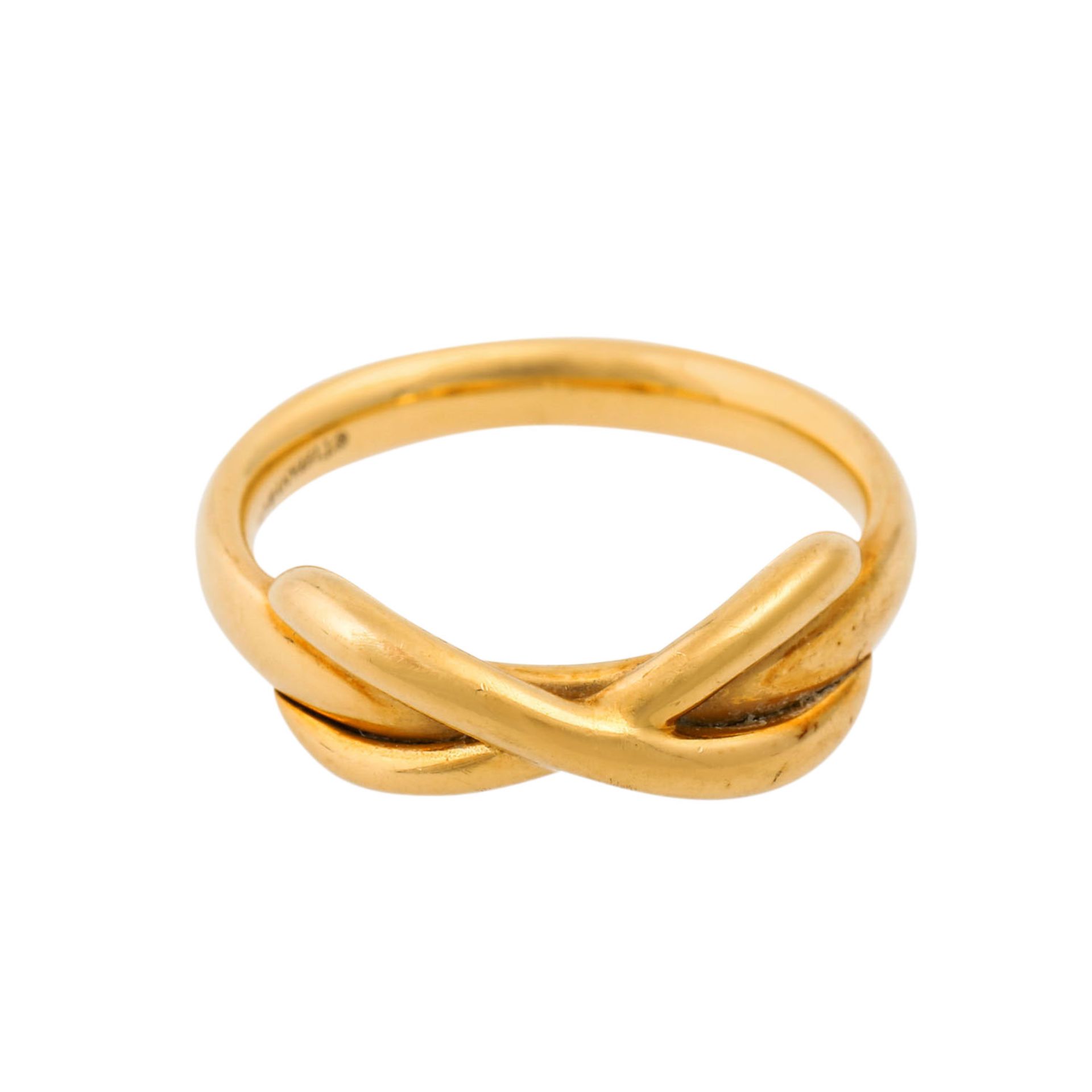 TIFFANY & CO Goldring "Infinity",NP: 970 €, GG 18K, RW: 47, aktuelle Kollektion, lei - Image 2 of 4