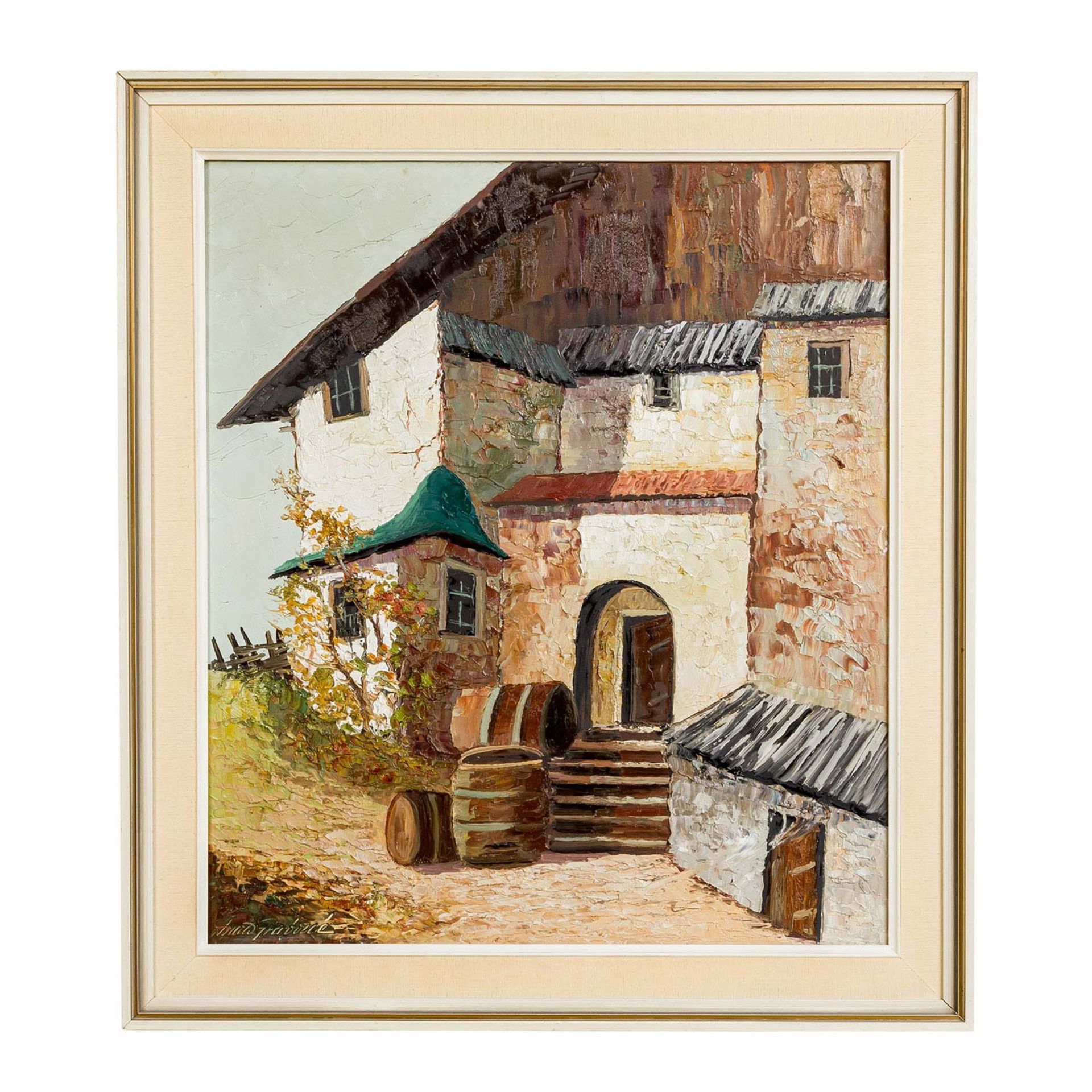 GRABONÉ, ARNOLD (d.i. Prof. Georg Arnold, 1896-1982), "Weinbauer in Südtirol",Blick - Image 2 of 4