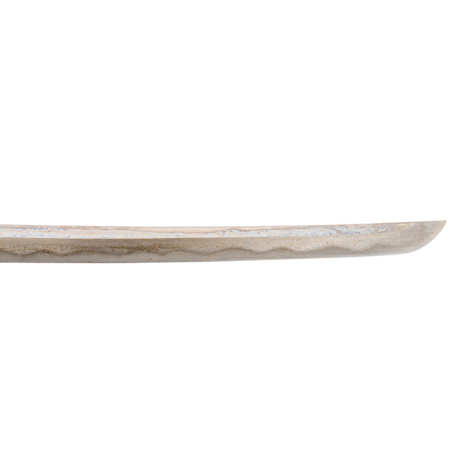 KATANA,modern, gehärtete Stahlklinge, Tsuba Metall brüniert, Griffwicklung, Schwerts - Bild 3 aus 4