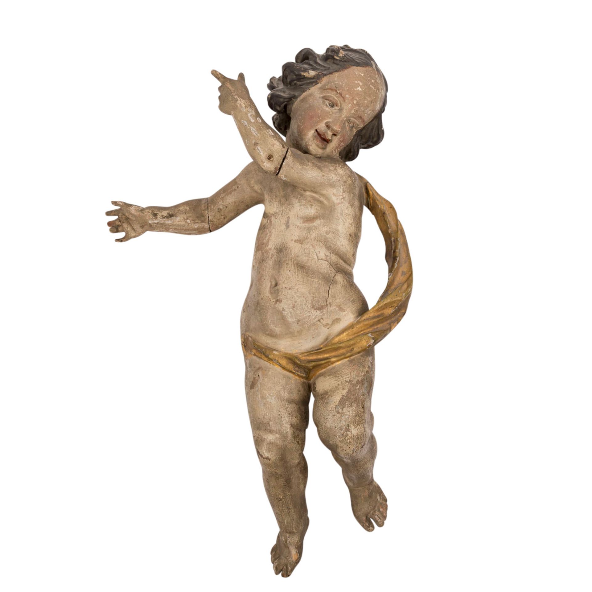 SCHENCK, Christoph Daniel, ATTRIBUIERT/UMKREIS (1633-1691), "Schwebender Putto",mit we