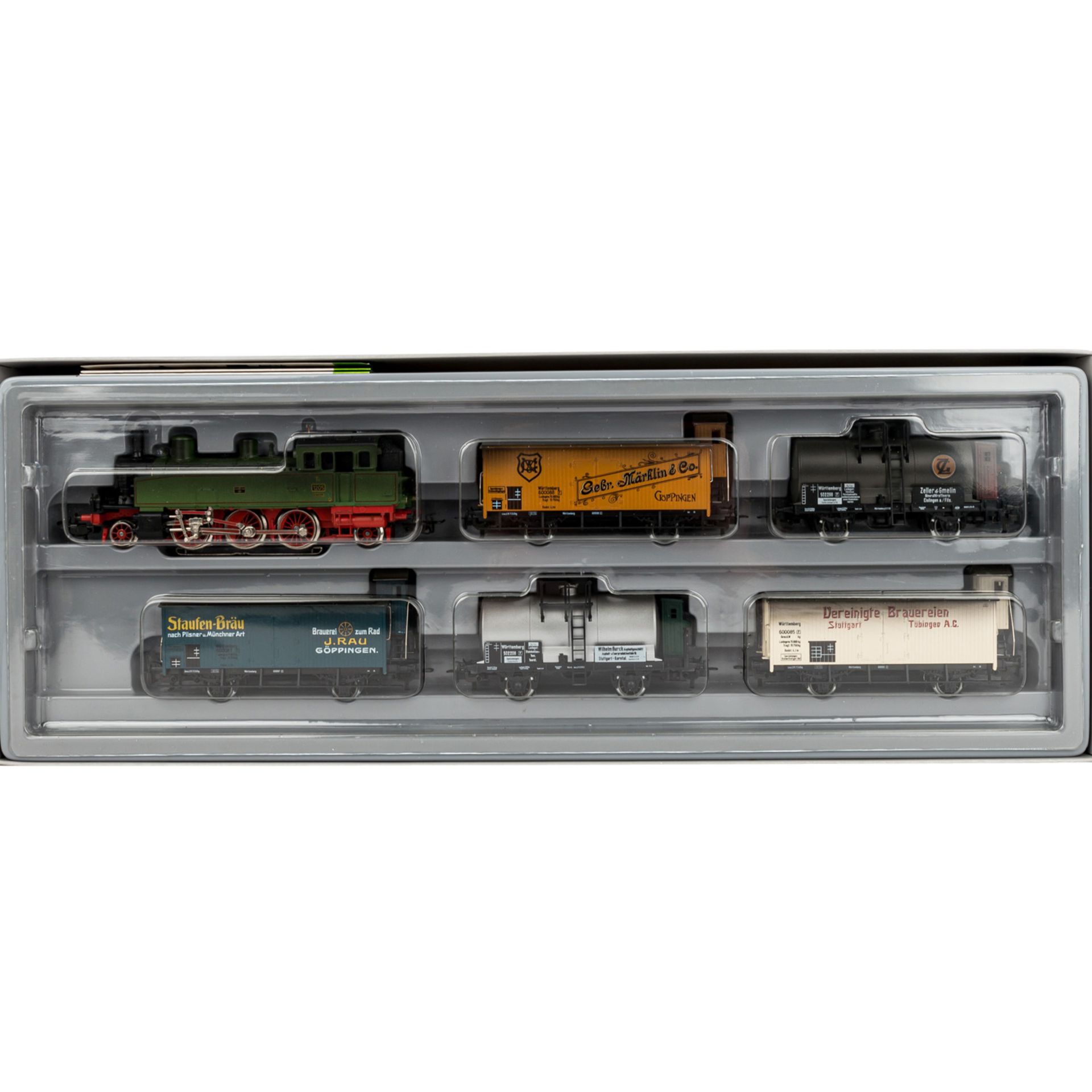 MÄRKLIN Lokomotive 3108 und Zugset 2857 aus Sonderserien, Spur H0,bestehend aus der W - Bild 3 aus 3