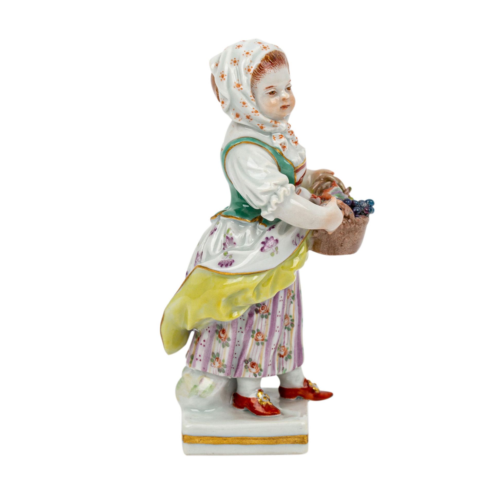 MEISSEN „Gärtnerkind“, Entwurf Nach Michel Victor Acier (1736-1799), Ausführung - Image 4 of 5