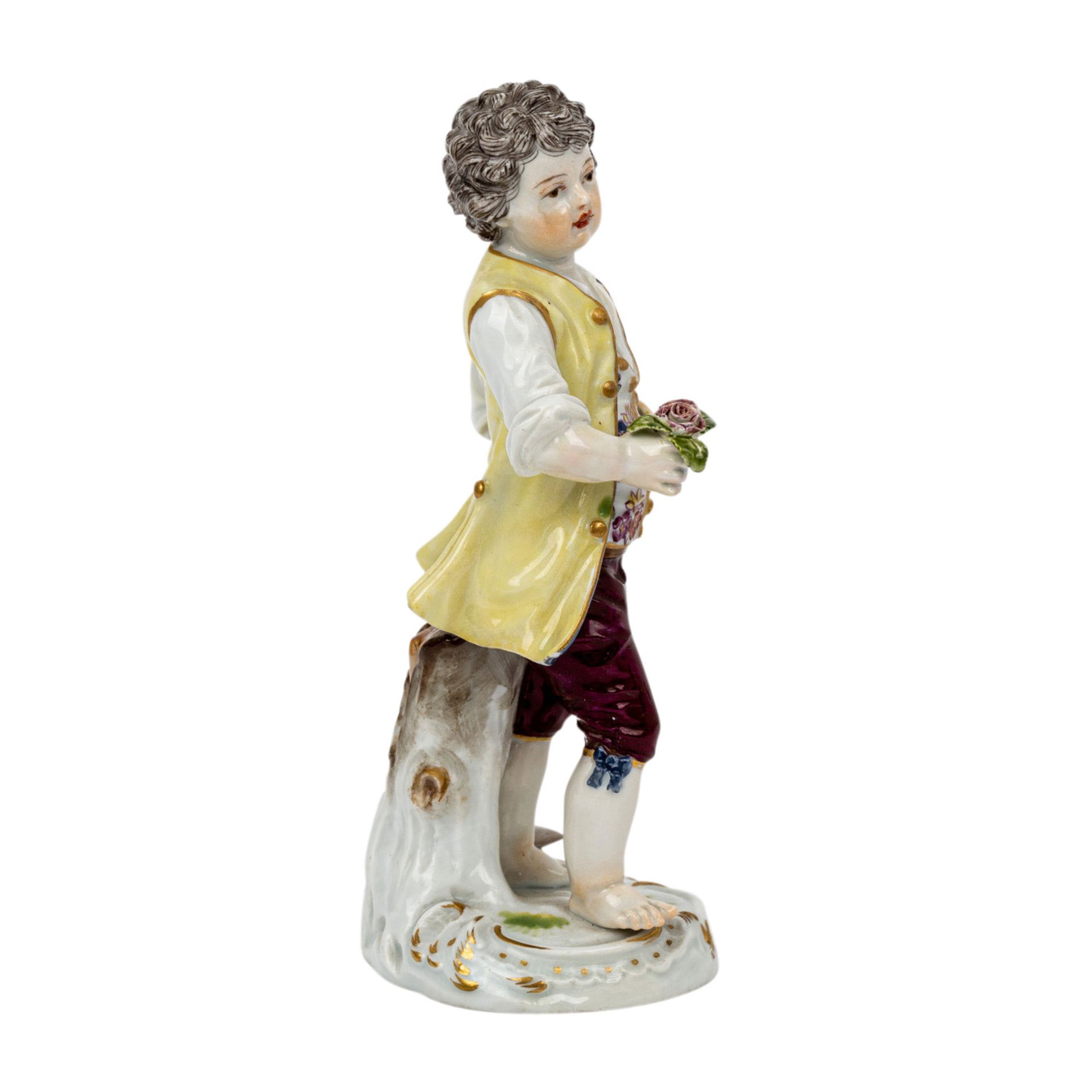 MEISSEN „Gärtnerkind“, Entwurf Nach Johann Joachim Kaendler (1706-1775), Ausführ - Image 4 of 5