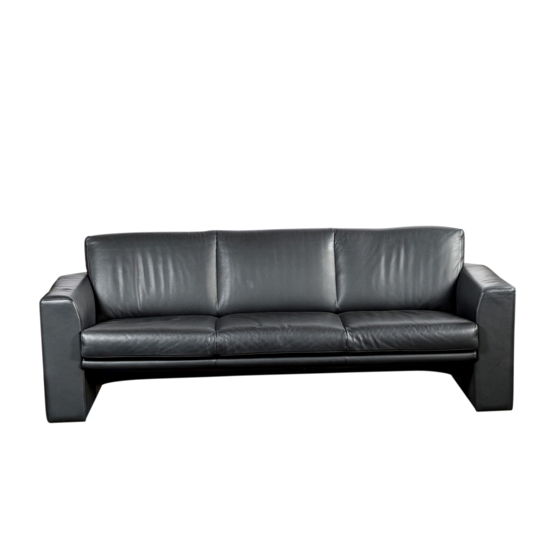 LEOLUX LEDERSOFA “Antipode”, Dreisitzersofa, gepolstert und mit Leder bezogen, sei - Bild 2 aus 5