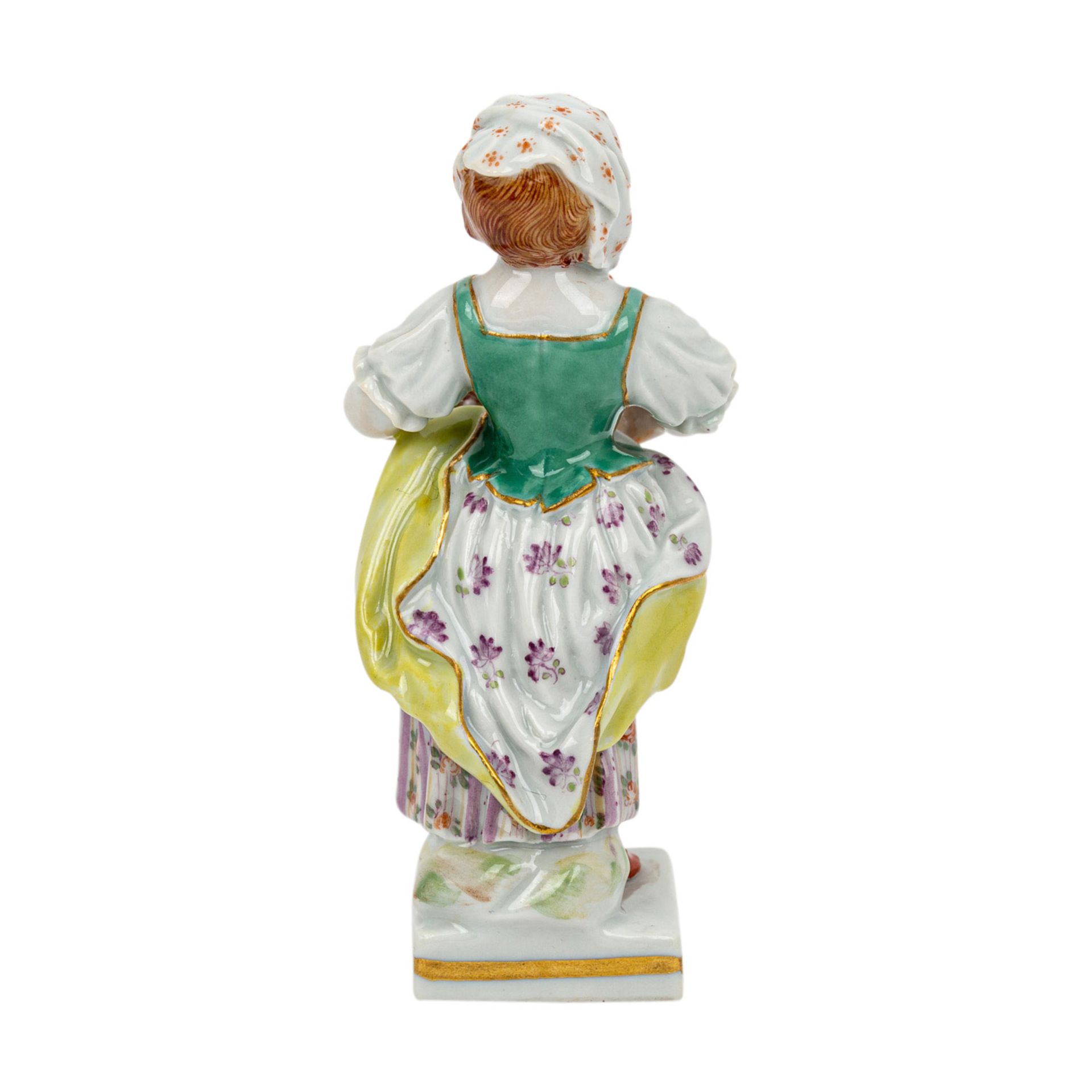 MEISSEN „Gärtnerkind“, Entwurf Nach Michel Victor Acier (1736-1799), Ausführung - Image 3 of 5