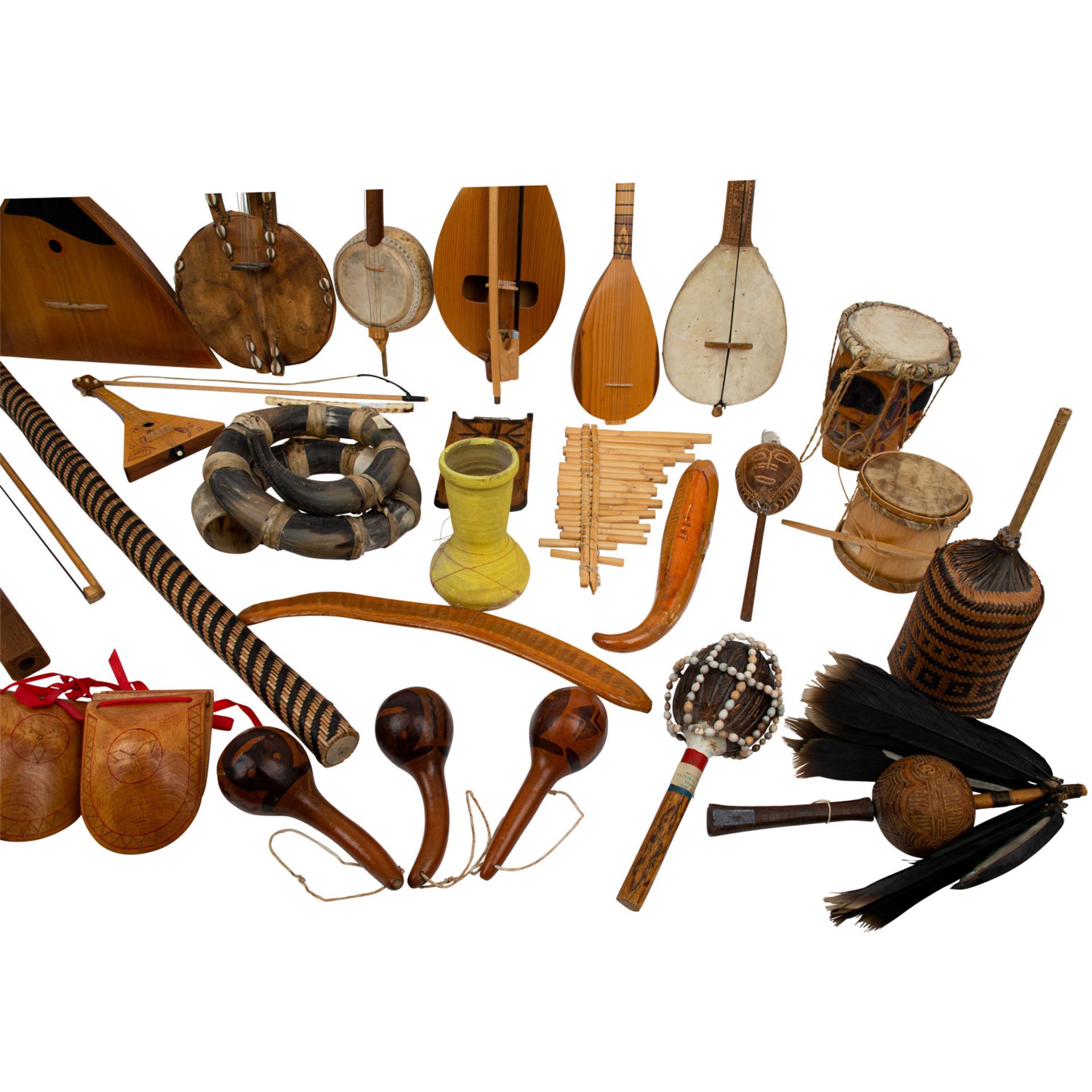 28 volkstümlichen Instrumente. Interessante Sammlung von Musikinstrumenten aus aller - Image 3 of 4