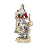 MEISSEN „Tanzende Schäferin“, Entwurf Nach Friedrich Elias Meyer (1724-1785), Aus