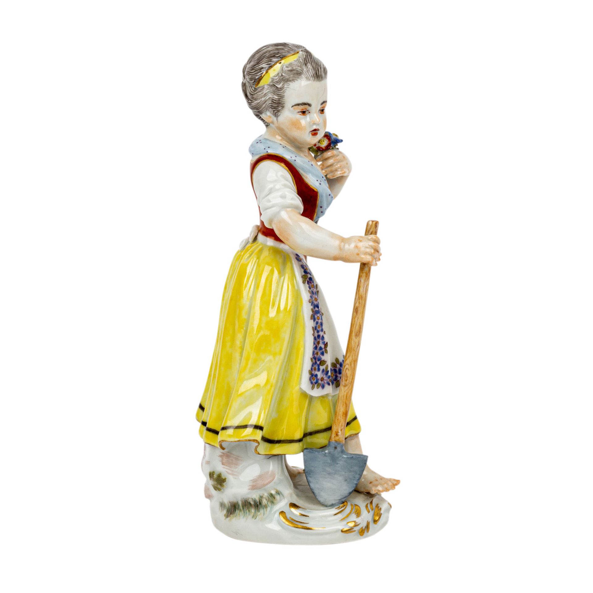 MEISSEN „Gärtnerkind“, Entwurf Nach Johann Joachim Kaendler (1706-1775), Ausführ - Image 4 of 5