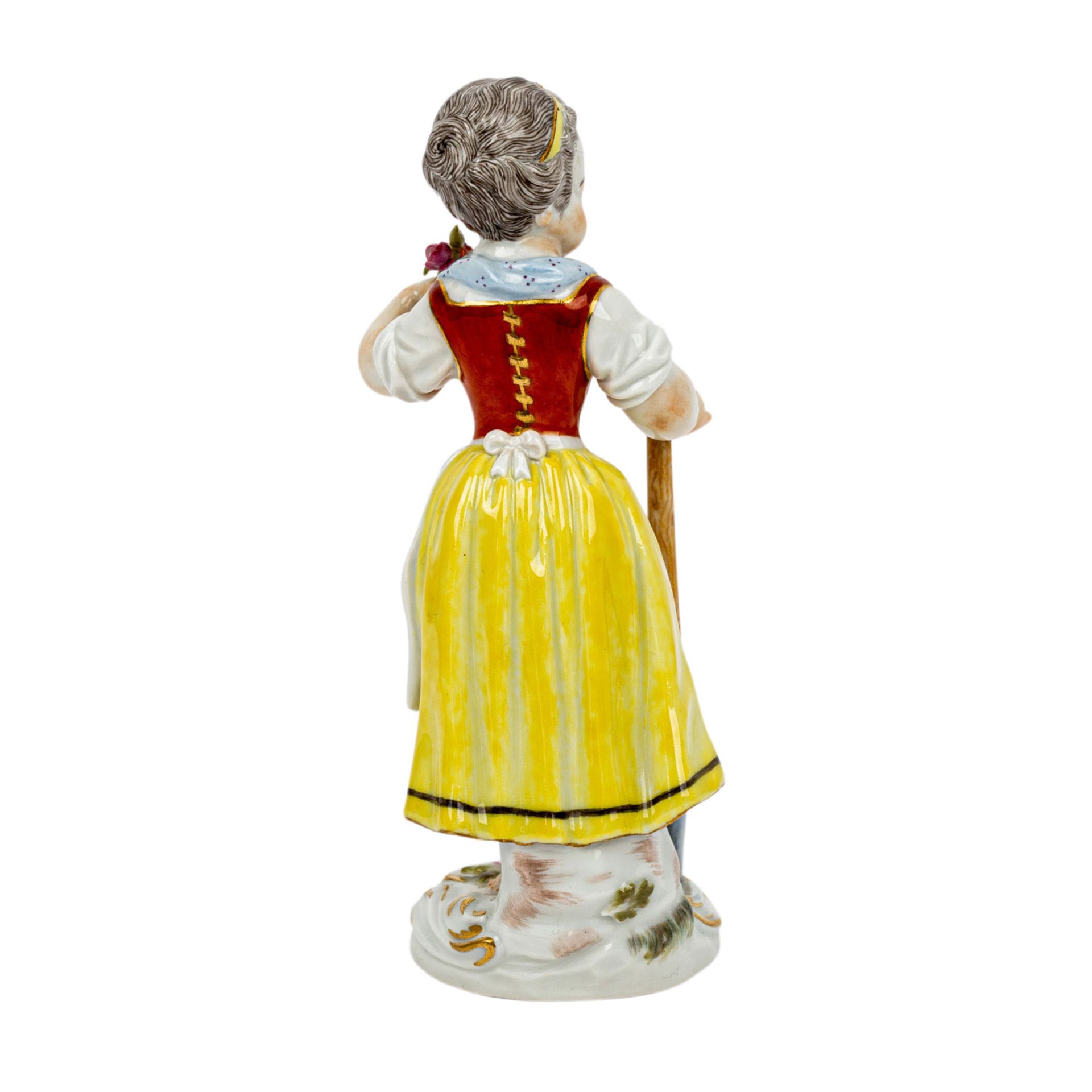 MEISSEN „Gärtnerkind“, Entwurf Nach Johann Joachim Kaendler (1706-1775), Ausführ - Image 3 of 5