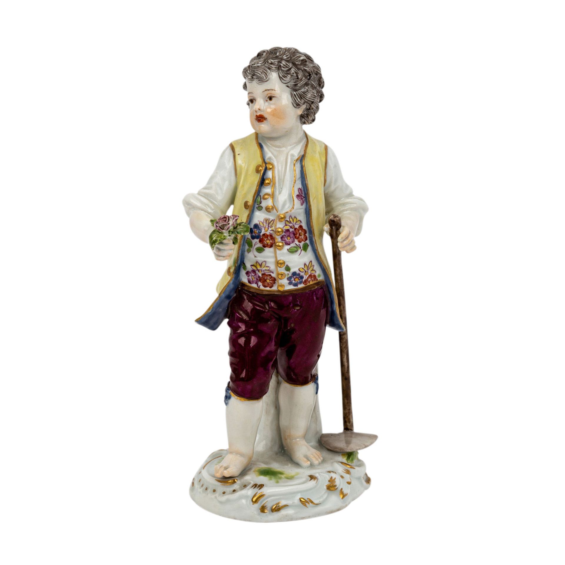 MEISSEN „Gärtnerkind“, Entwurf Nach Johann Joachim Kaendler (1706-1775), Ausführ