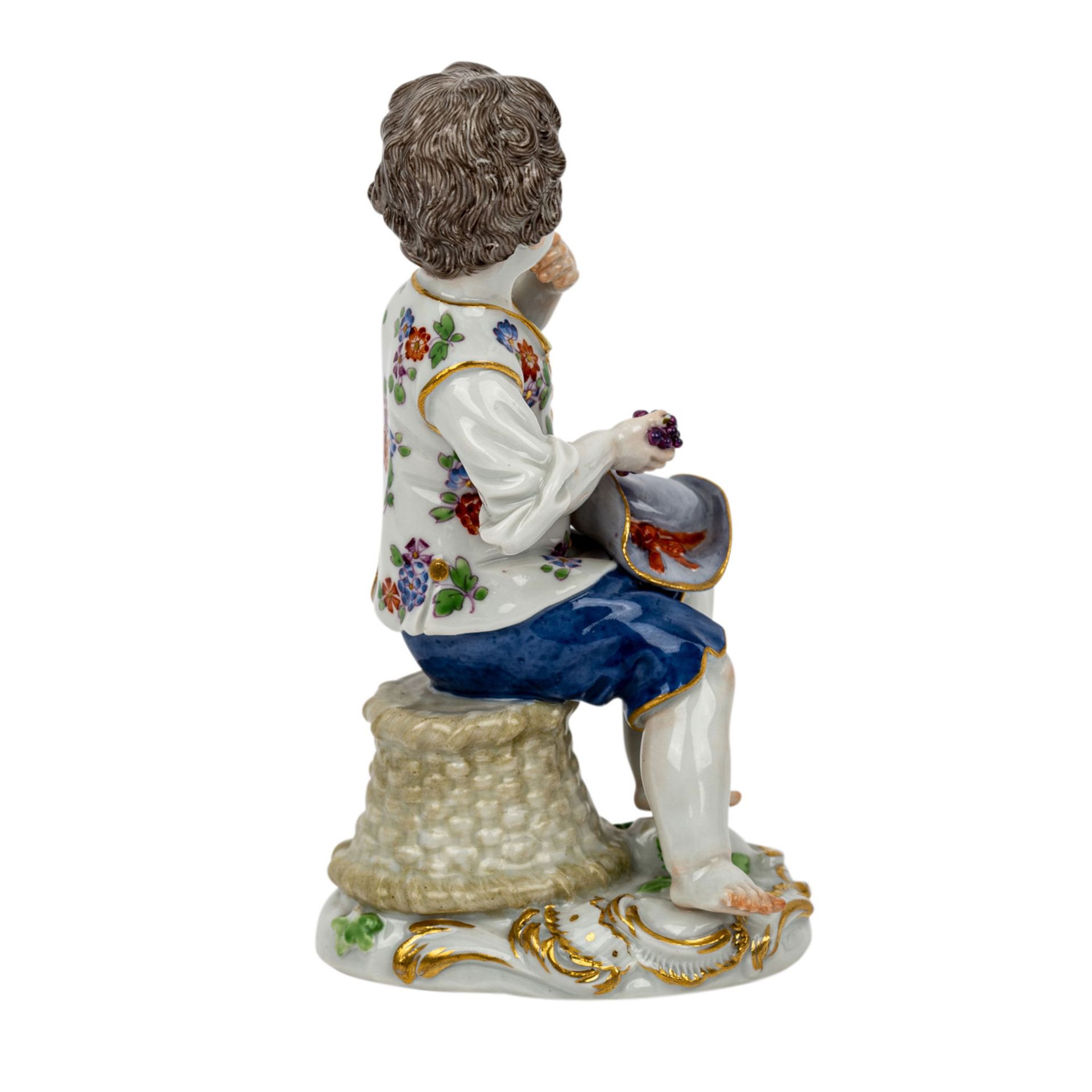 MEISSEN „Gärtnerkind“, Entwurf Nach Johann Joachim Kaendler (1706-1775), Ausführ - Bild 4 aus 5