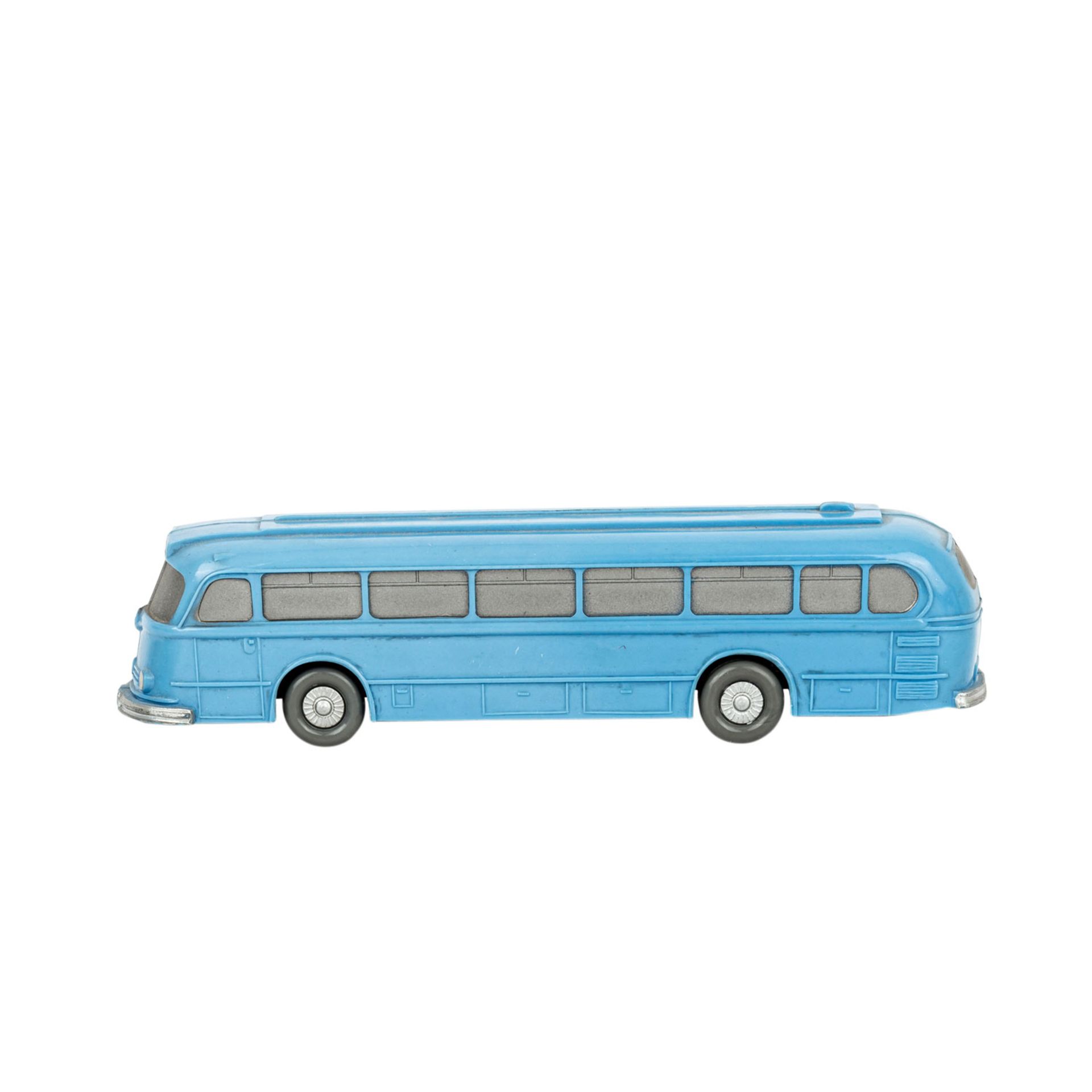 WIKING Mercedes Pullman-Bus, 1953-55, lilablaue Karosserie, gesilberte Fenster, Bodenp - Image 2 of 5