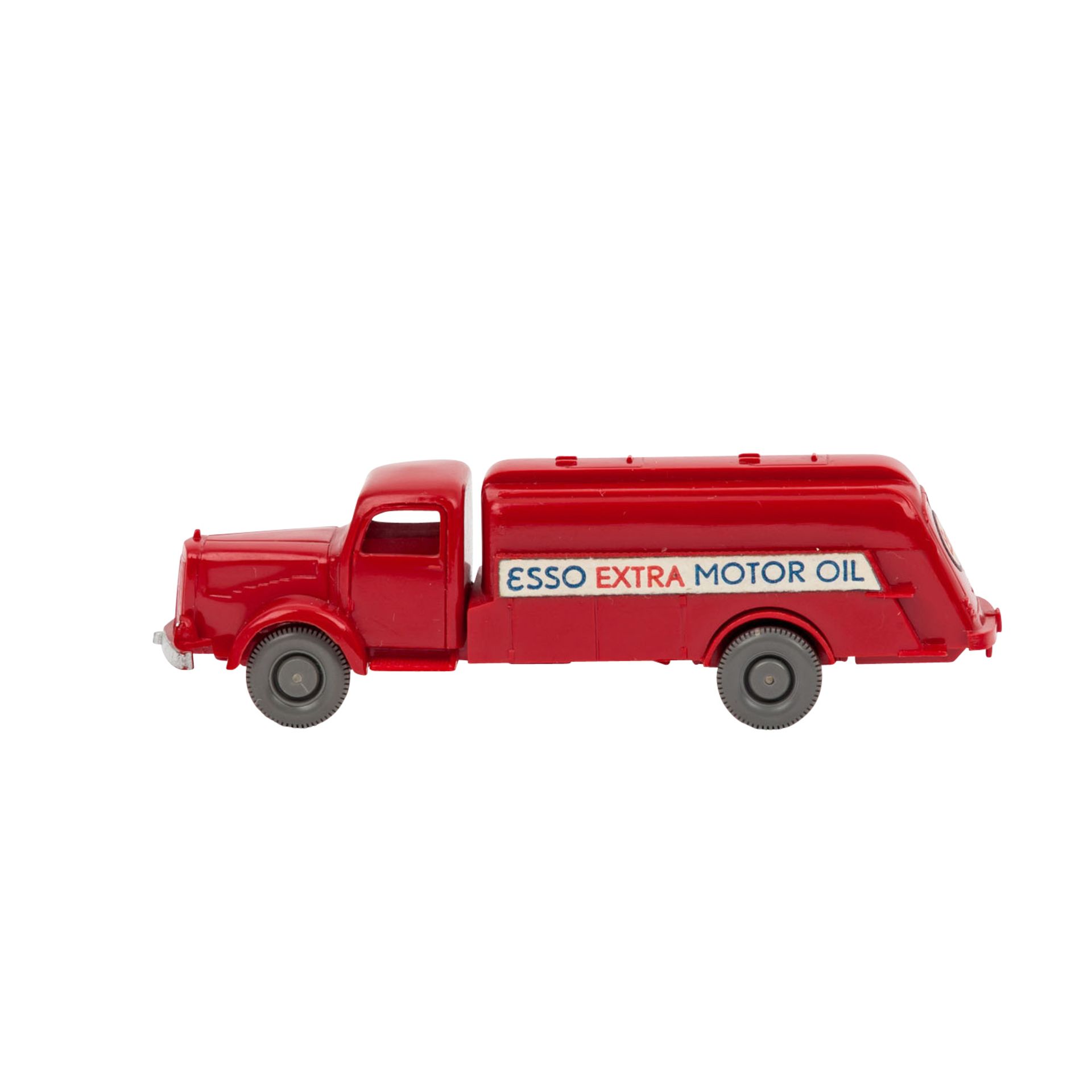 WIKING Mercedes "Esso-Tankwagen", 1962-63, MB L 5000, roter Aufbau und Chassis, Bodenp - Image 2 of 5