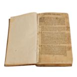 SAMMELWERK AUS DEM 18.JH. Gebundenes Sammelwerk von Edikten aus dem 18. Jahrhundert, H