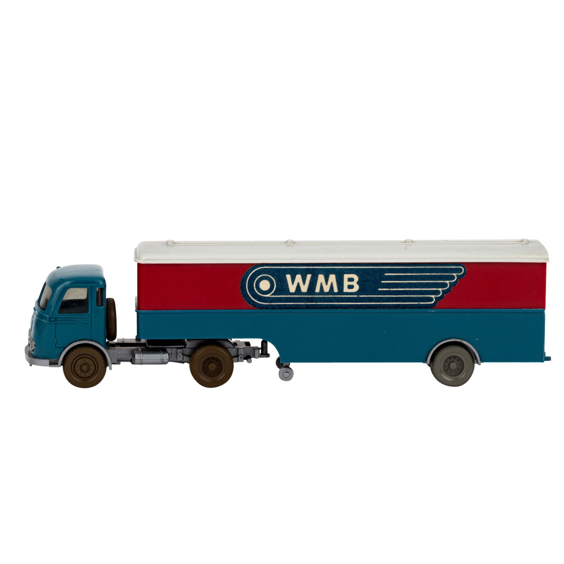 WIKING Mercedes Pullman "WMB", 1961-65 Koffer-Sattelzug LPS 332, 2-achsige Zugmaschine - Image 2 of 5