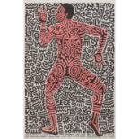 Ausstellungsplakat KEITH HARING „Into 84“ Tony Shafrazi Gallery New York