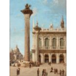 Maler/in ITALIEN 19./20. Jh., "Venedig, Blick auf den Marcusplatz",