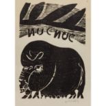 GRIESHABER, HAP (Helmut Andreas Paul, 1909-1981) „Hängebauchschwein NUC NUC“,