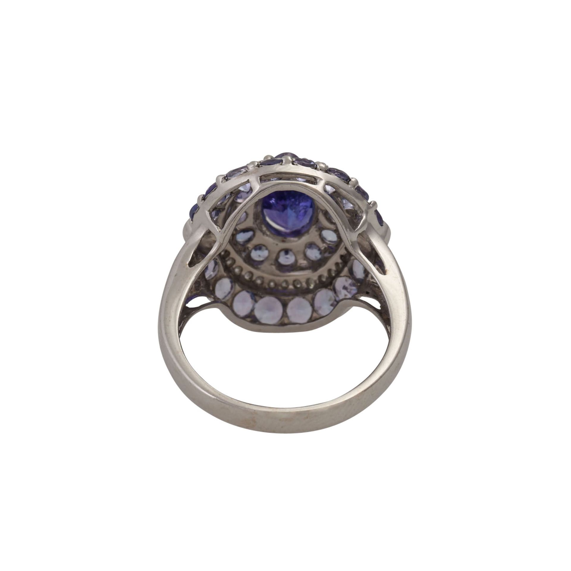 Ring mit zentralem Tansanit, - Image 4 of 4