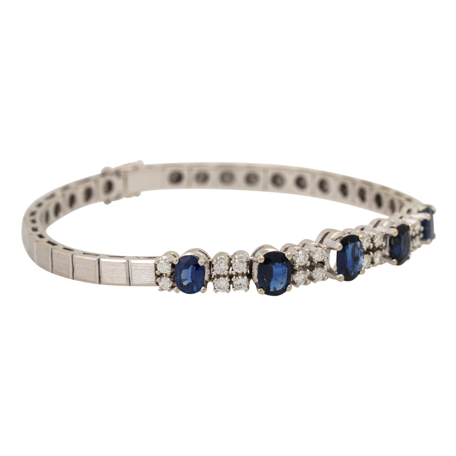 Armband mit Saphiren und Brillanten - Image 2 of 5