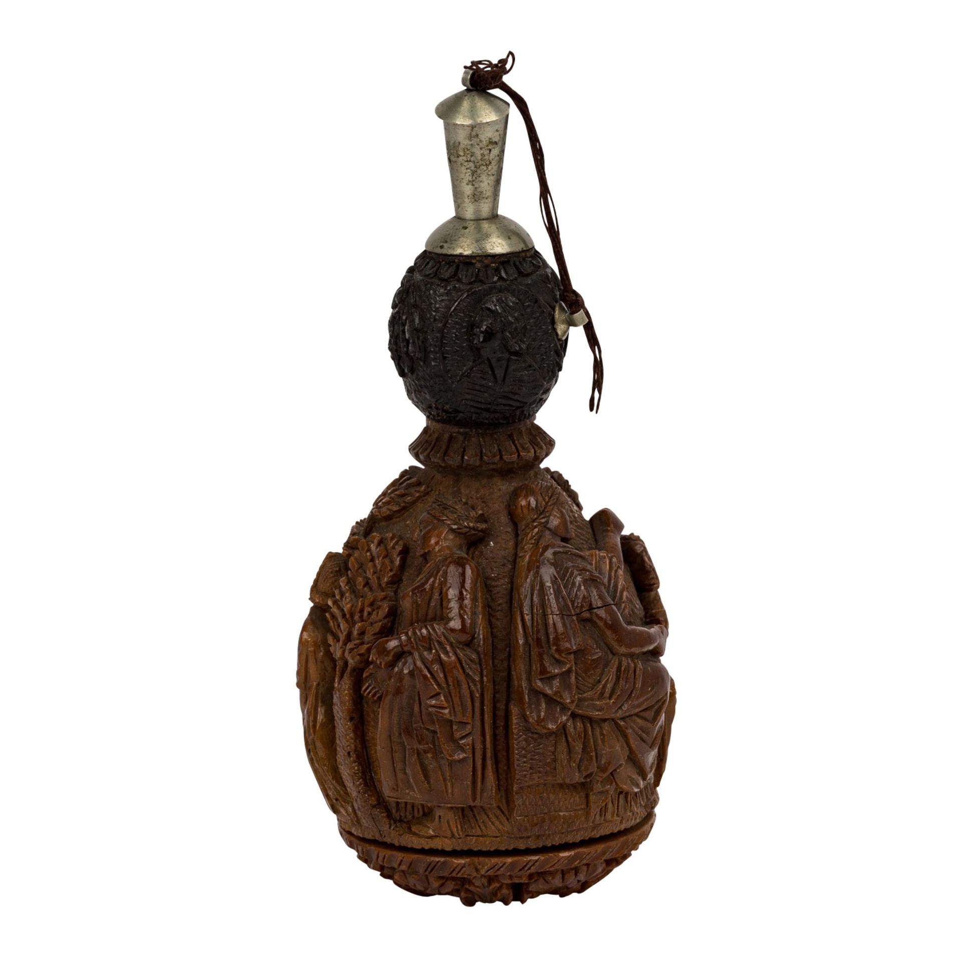 Snuff bottle aus Holz. CHINA, um 1900. - Bild 3 aus 6